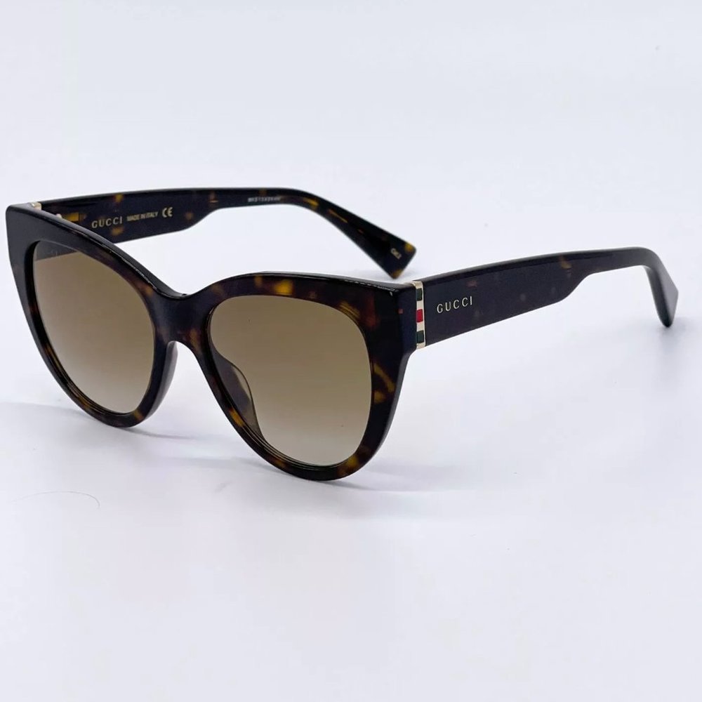Sale! New Gucci Women's 53mm Havana Brown Sunglasses! - Picture 4 of 8